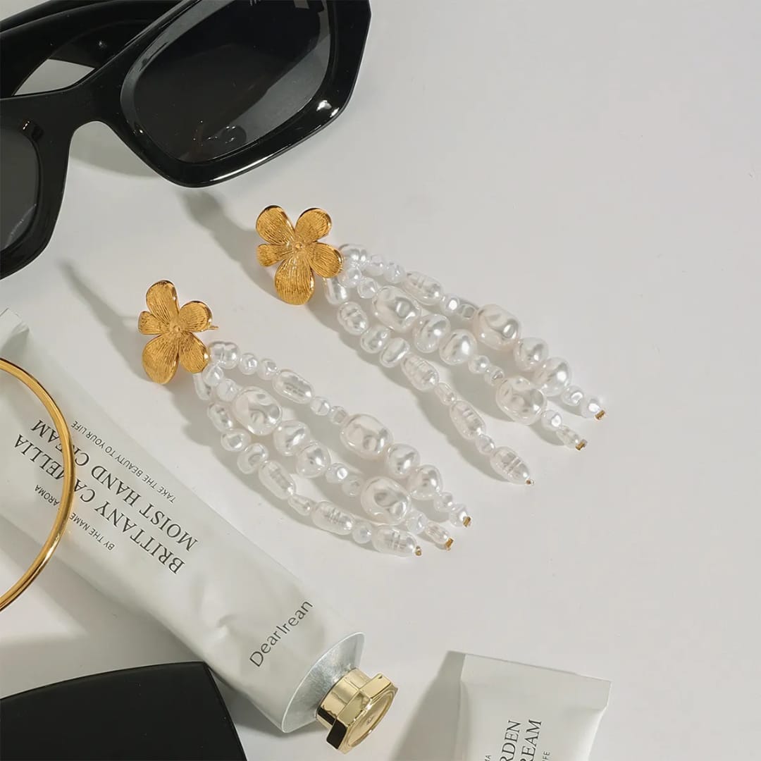 Blossom Pearl Earrings