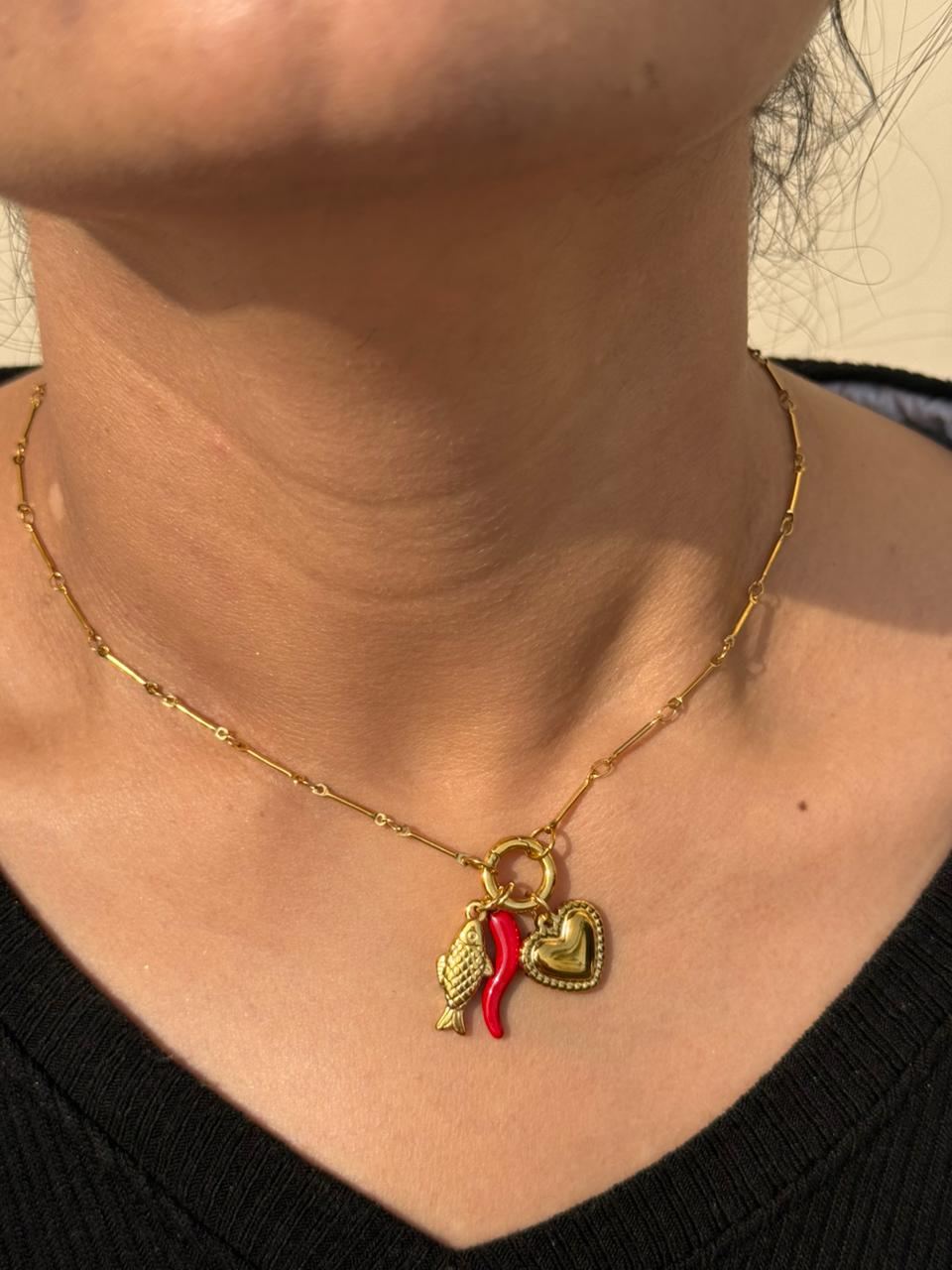 Amulet Charm Pendant Necklace