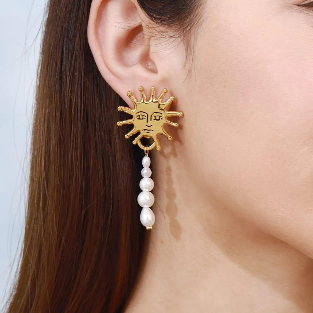 Sun Goddess Earrings