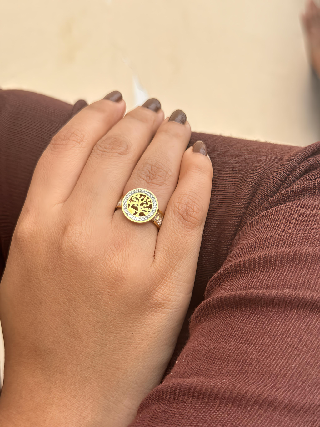 Tree of Life Statement Ring