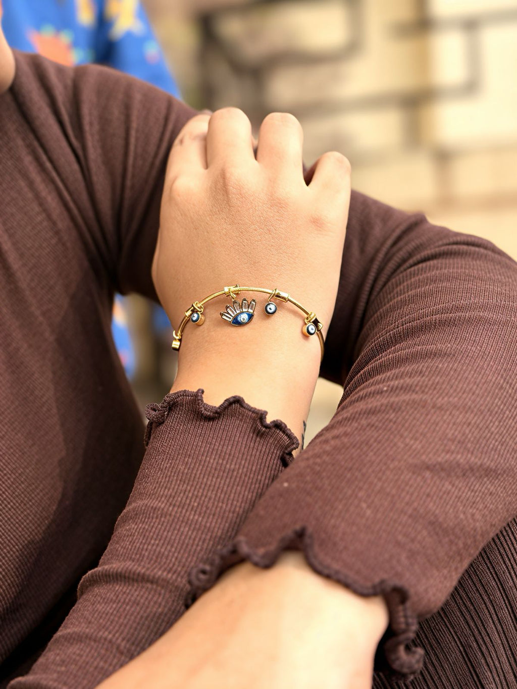 Evil Eye Glow Bangle