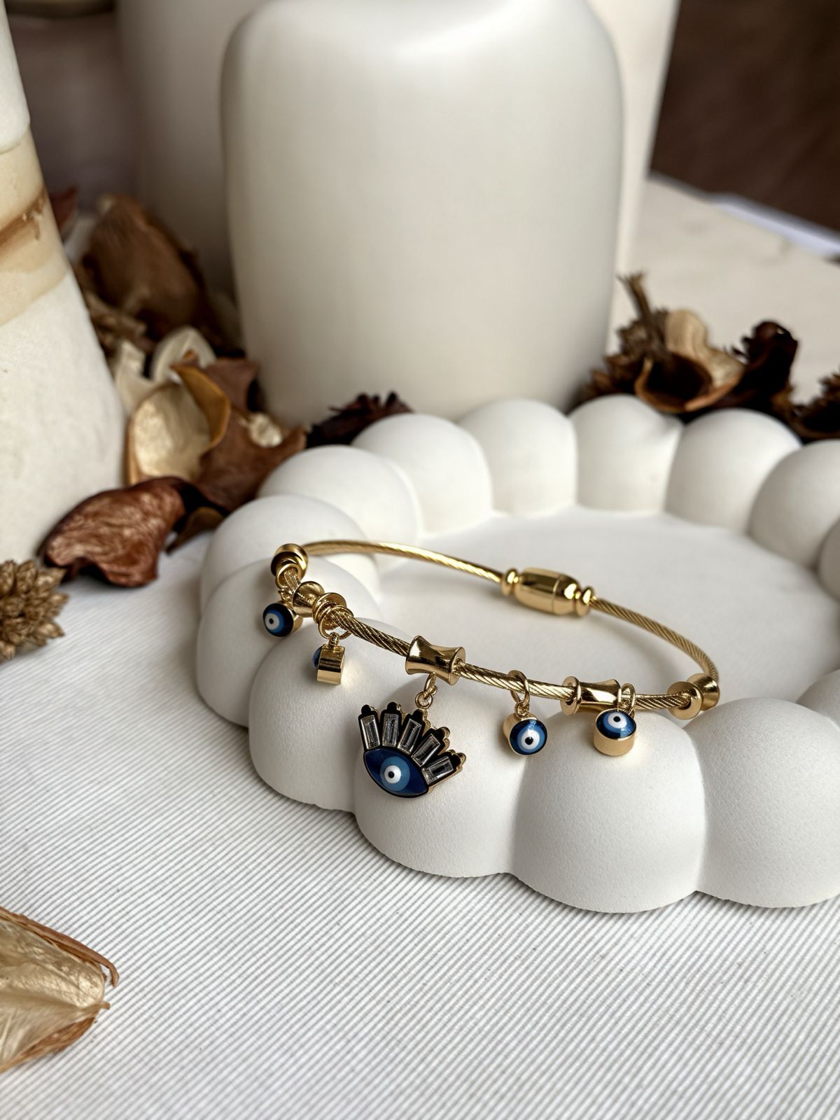 Evil Eye Glow Bangle