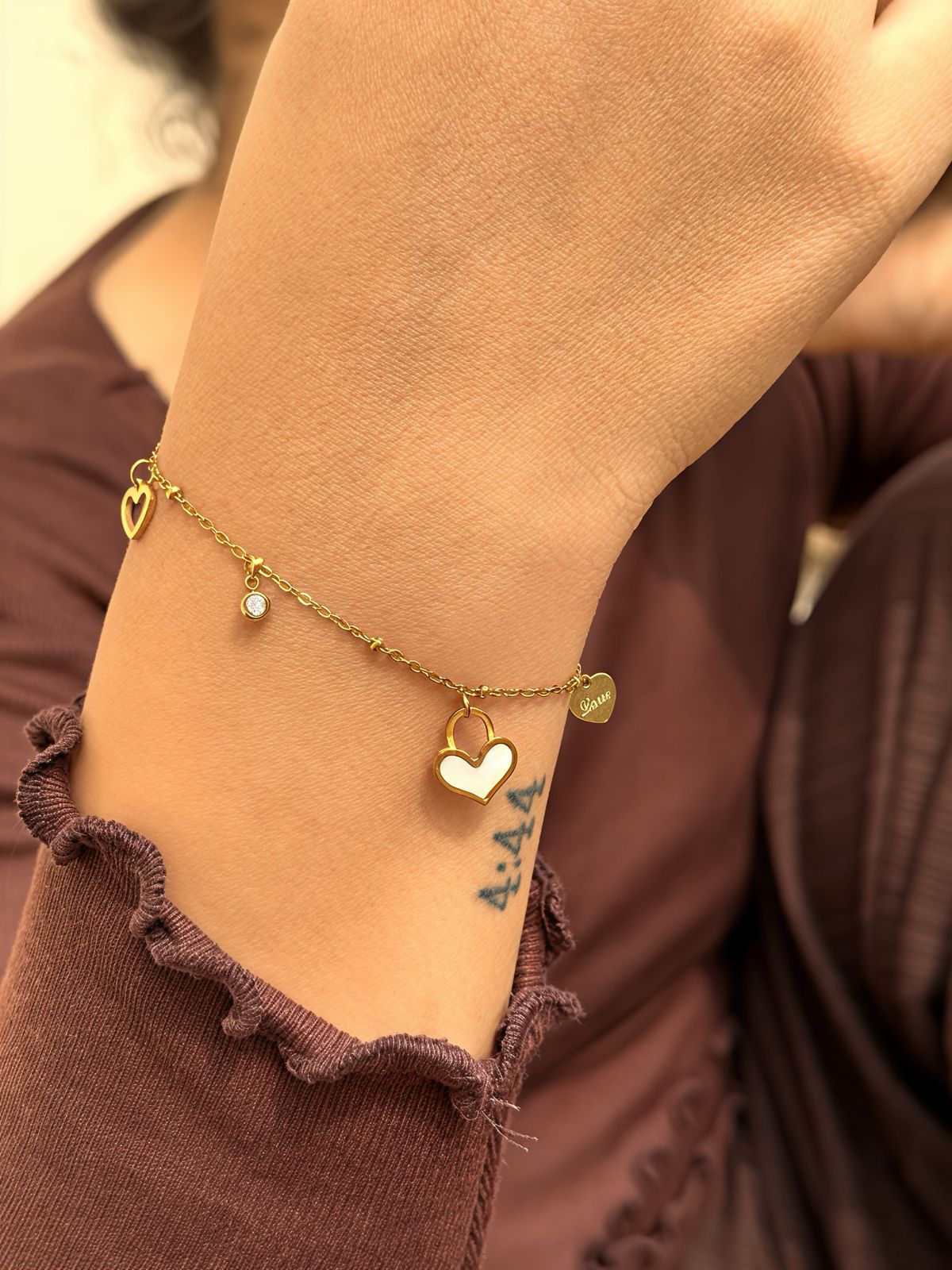Heartstrings Charm Bracelet