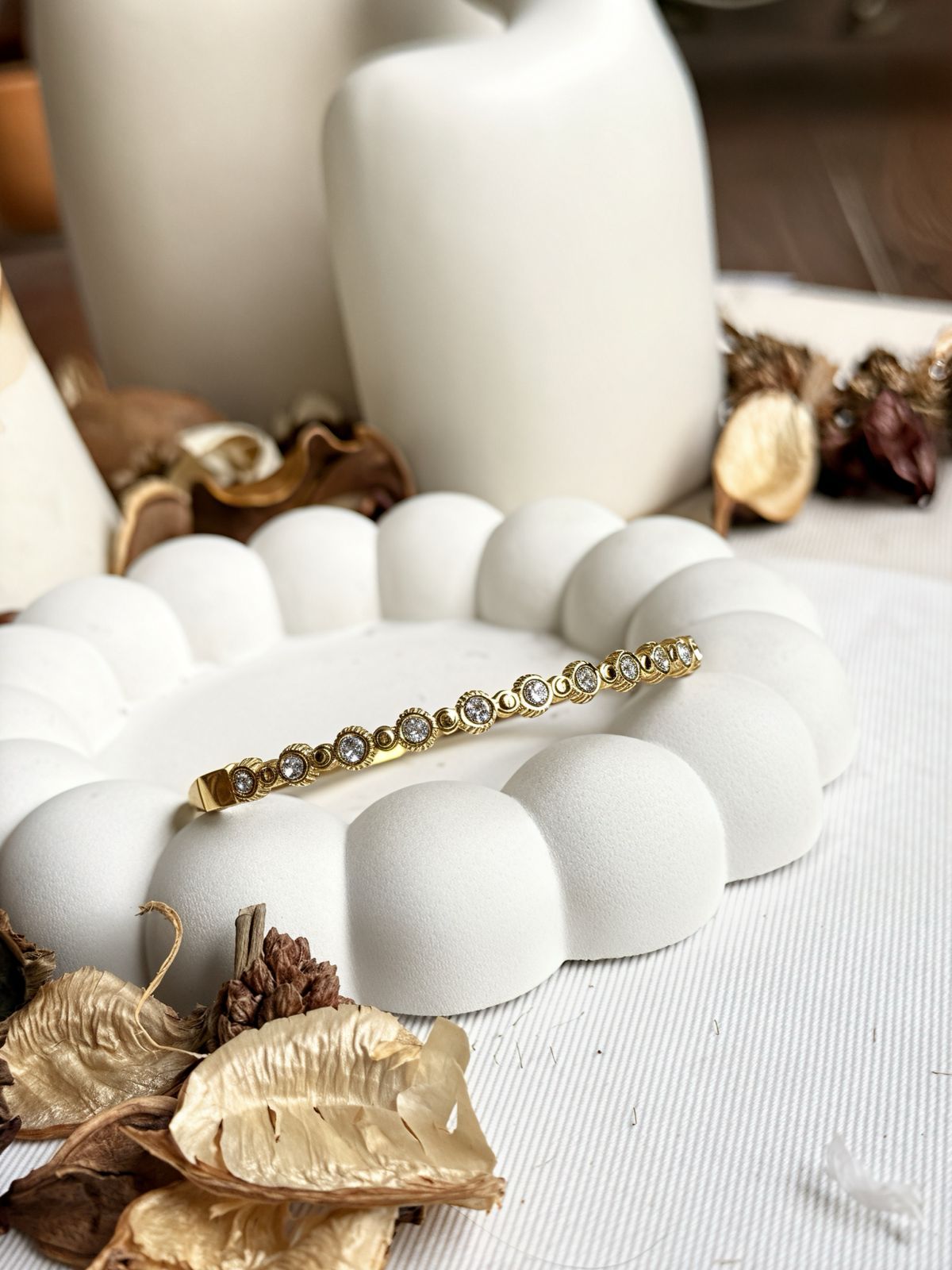 Radiant Circle Tennis Bangle