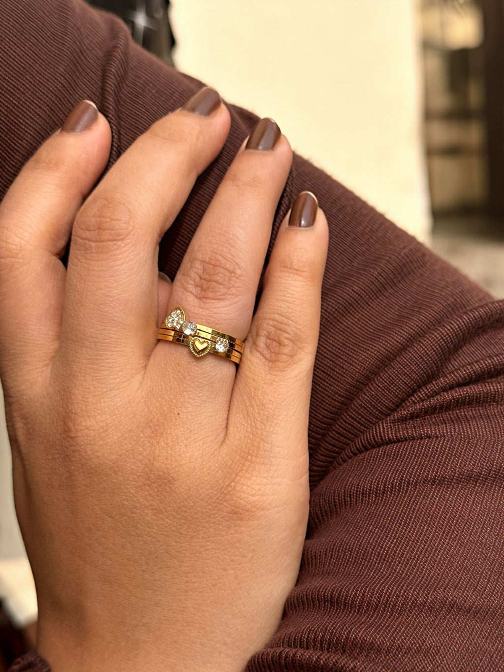 Golden Love Stacker Set