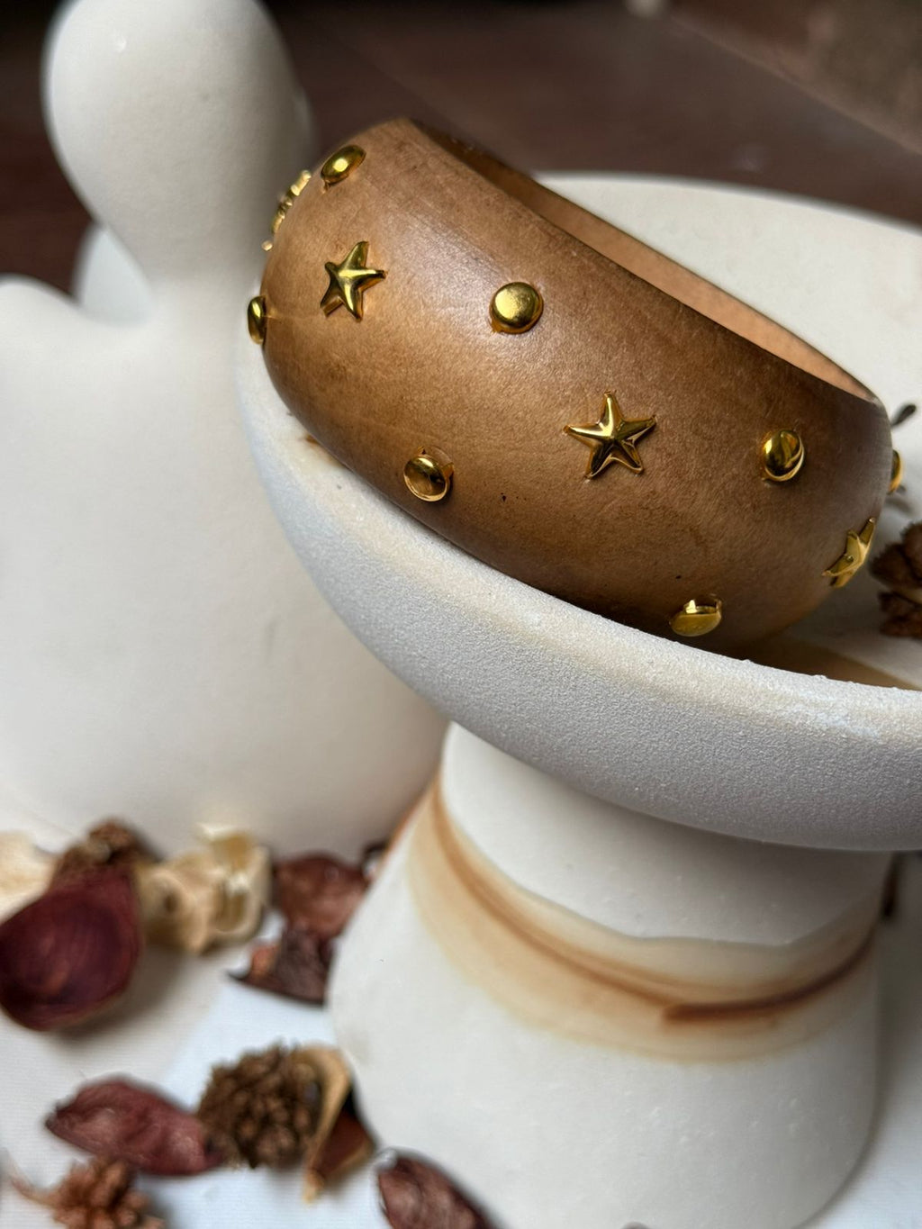 Stardust Wooden Bangle
