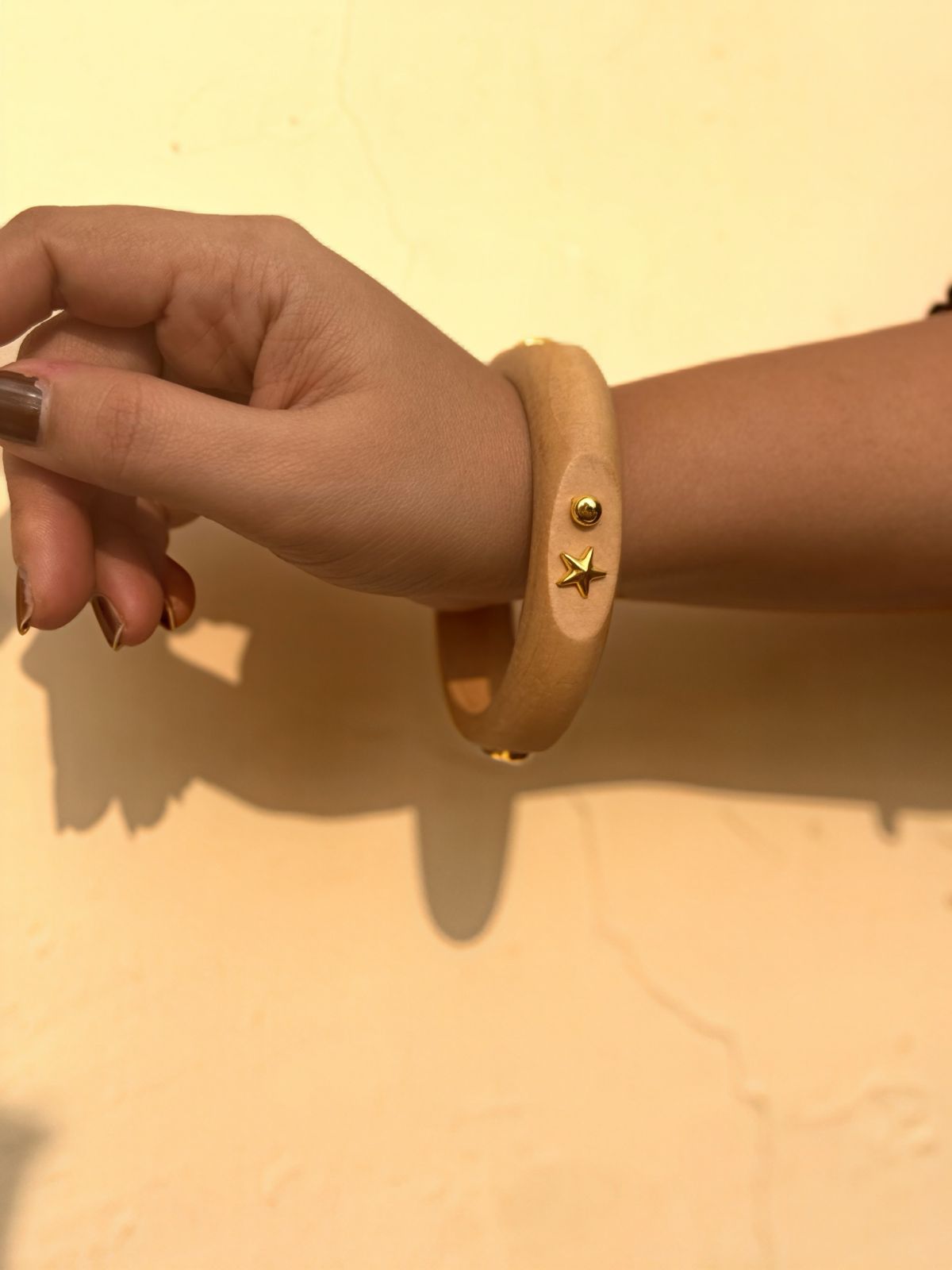 Stardust Wooden Bangle-S