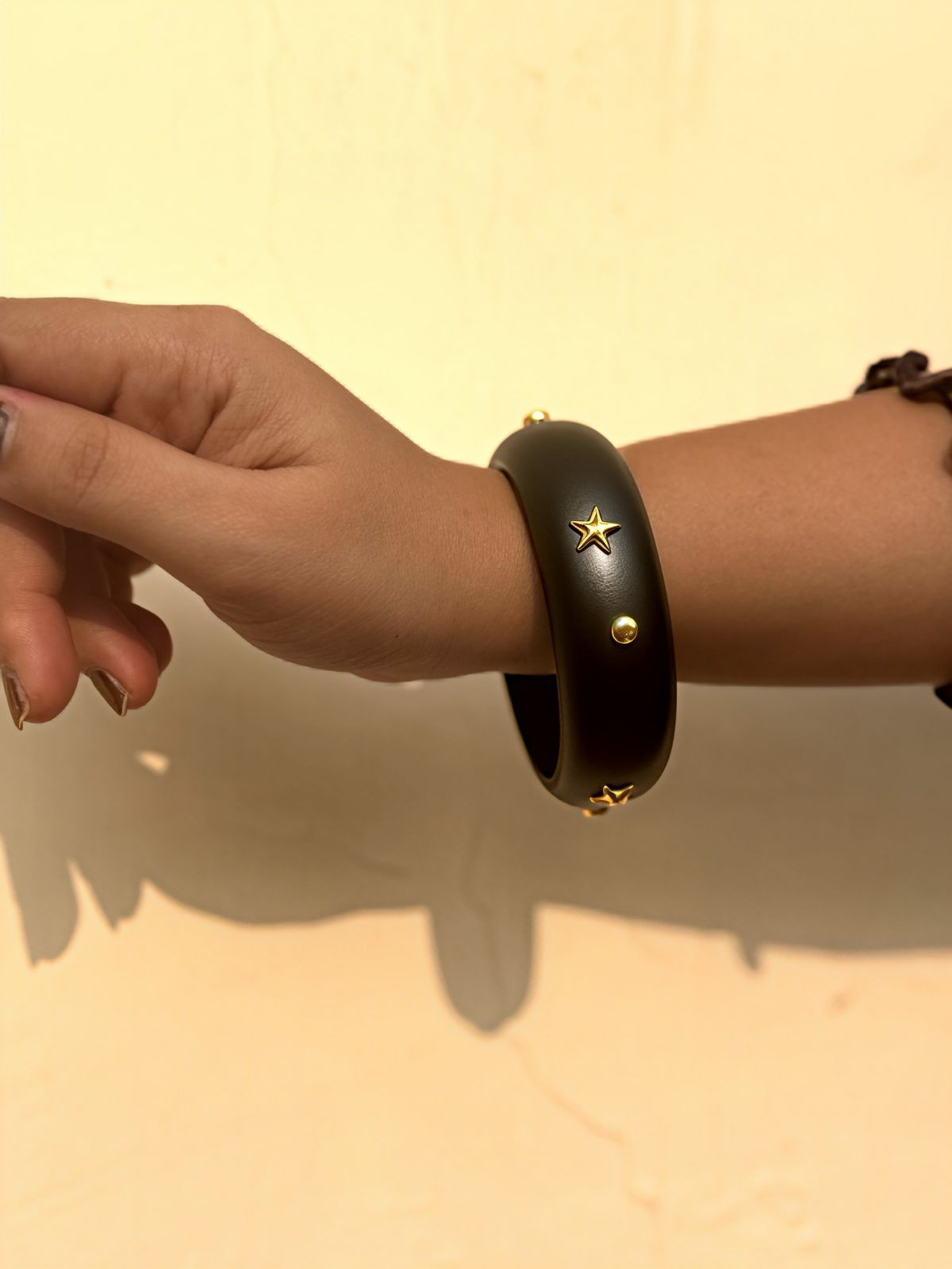 Stardust Wooden Bangle-S