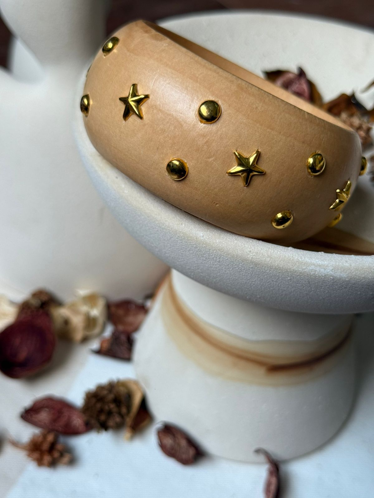 Stardust Wooden Bangle