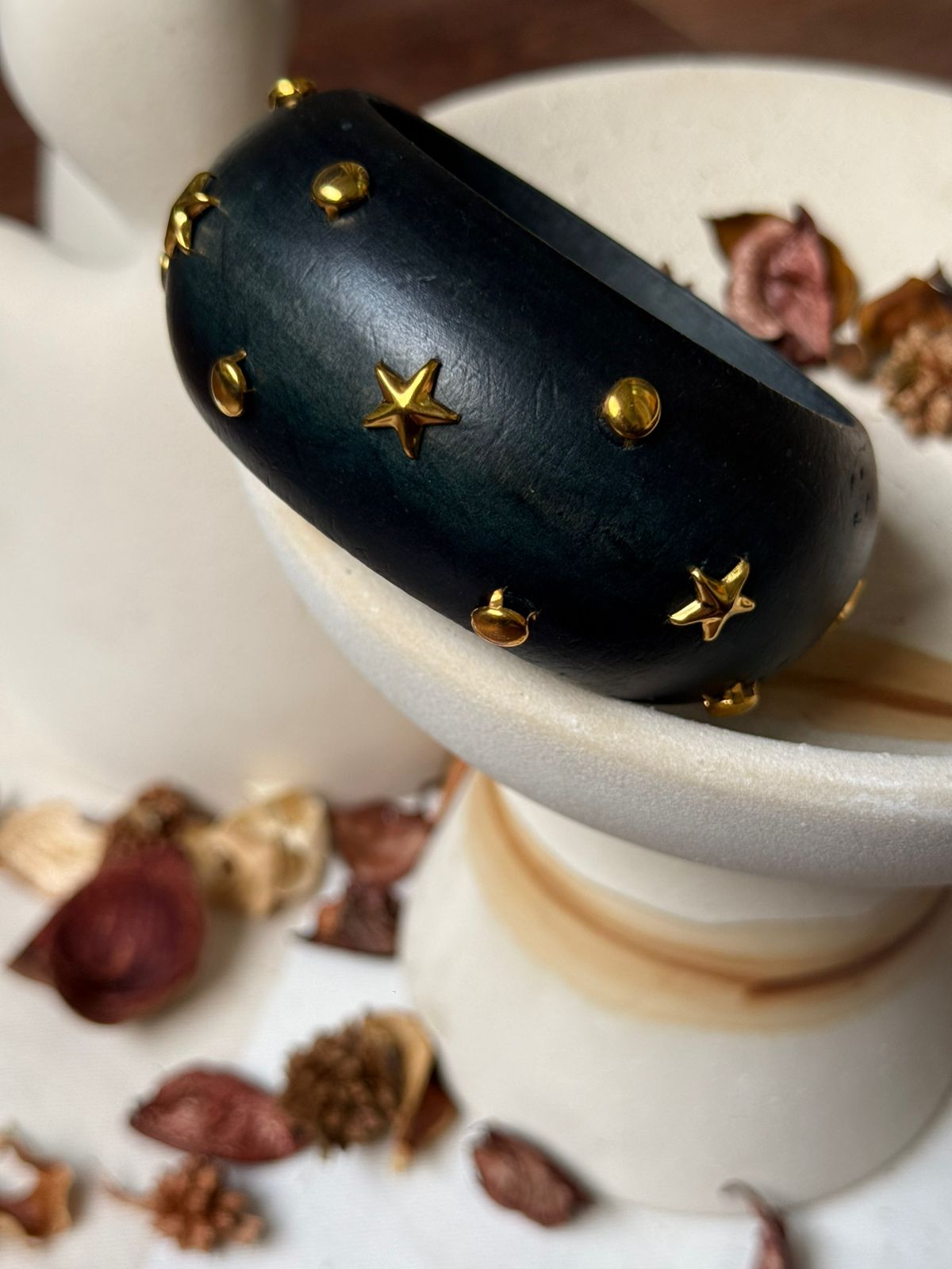 Stardust Wooden Bangle