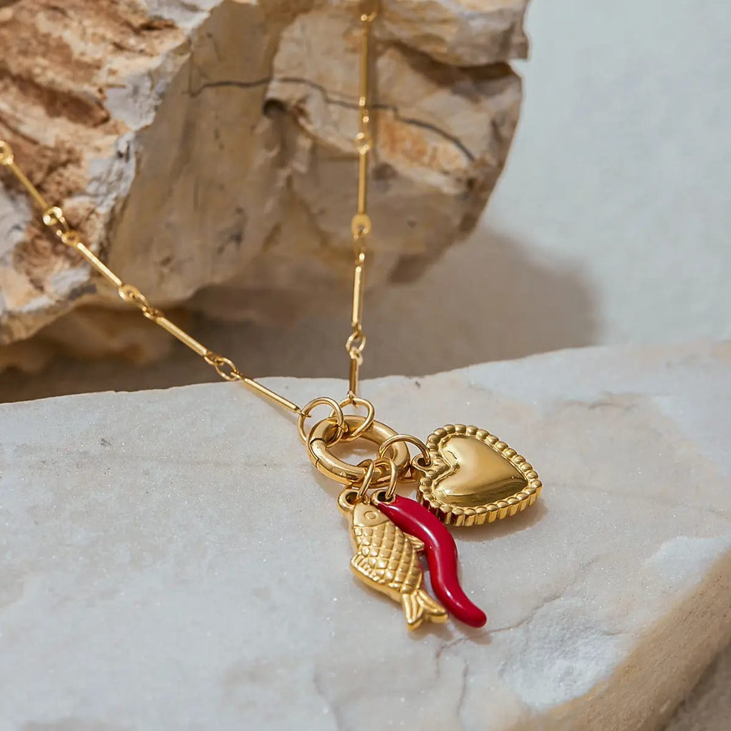 Amulet Charm Pendant Necklace