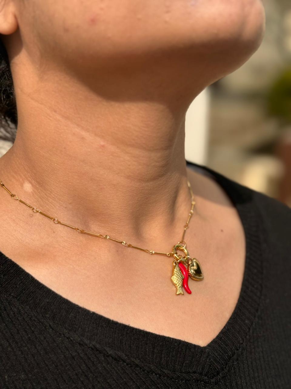 Amulet Charm Pendant Necklace