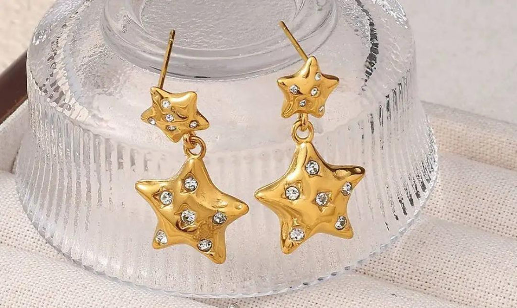Star Dangler Earrings