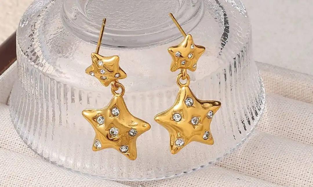 Star Dangler Earrings